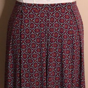 LuLaRoe Madison Purple/Turquiose/Gold Sz 3XL